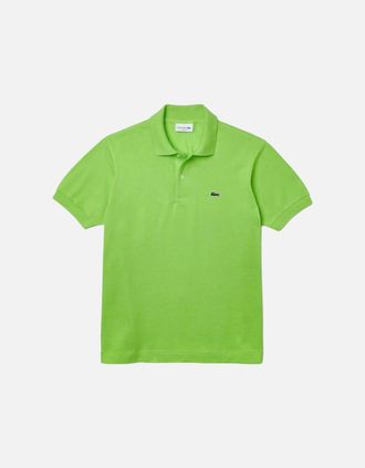 Lacoste Mens Lacoste L1212 Mens Polo Shirts Collared Classic Fit Top Summer Sports Golf Tee - Green - Size: 38