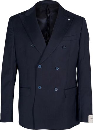 L.B.M. 1911 Hombre, Trajes, Azul, Talla: 2XL