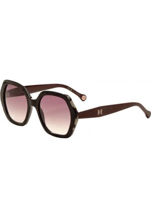 Carolina Herrera Womens HER0181S-0GUU-3X HER0181S 0GUU 55 3X Sunglasses - Brown - One Size
