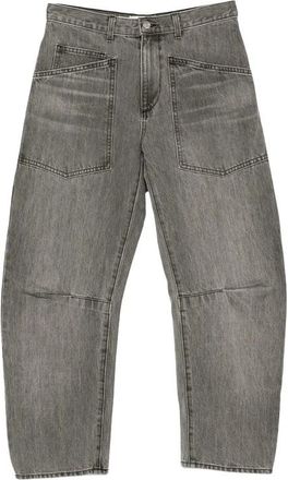 Nili Lotan Shon Jean - Dames - Loose Fit Jeans - Grijs - W30 - Denim - Jeans