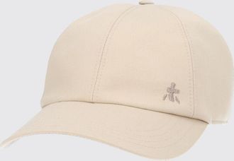 Premiata Cappello da baseball in cotone con logo ricamato
