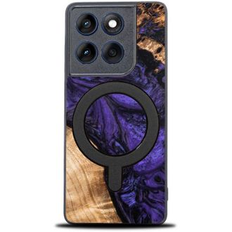 OEM Funda Bewood Unique Para Motorola Edge 60 / 60 Fusion 5g - Violeta Con Magsafe