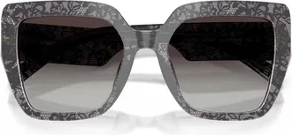 Dolce & Gabbana Sunglasses, female, Gray, Size: 54 MM Dg4538 Sunglasses