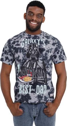 Star Wars Darth Vader Short Sleeve T-Shirt in Darth Vader Grey Dye at Nordstrom, Size Xx-Large