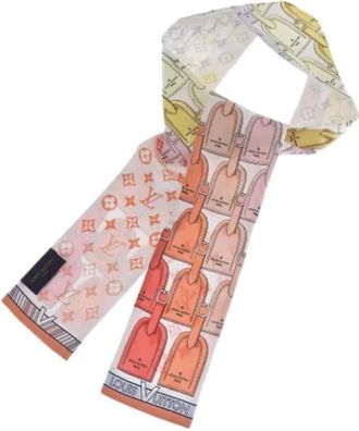 Louis Vuitton Pre-owned Canvas scarves - Dames - Vintage Accessoires - Veelkleurig - ONE Size - Vintage