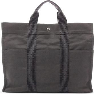 Hermès Borsa tote Yale Line MM anni 2010 - Grigio