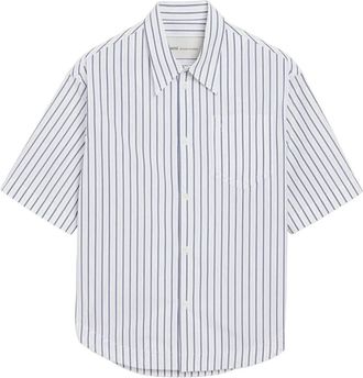 Ami Short Sleeve Shirt - Heren - Korte mouwen Overhemden - Wit - XS - Overhemden