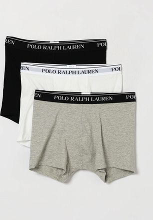 Polo Ralph Lauren Set di tre boxer parigamba in cotone stretch con vita logata