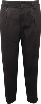 Paolo Pecora Hombre, Pantalones, Negro, Talla: L