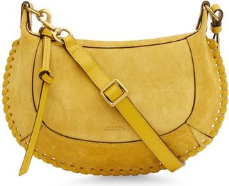 Isabel Marant Oskan Moon Suede Crossbody Bag