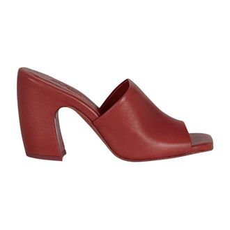 Cortana Janis Mules - Dames - Muiltjes - Rood - 36 EU - Leer - Schoenen