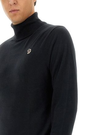 Paul Smith Zebra Print Sweater - Black