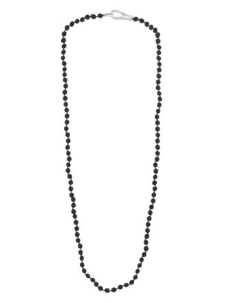 Walters Faith beaded onyx necklace - Black