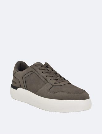 Calvin Klein Mens Mens Boxford Sneaker - Grey - 10H