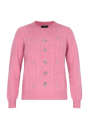 Faina Jumper Dames donkerroze