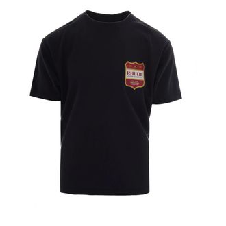 Rhude Filtaro Crest Tee - male - Rhude - T-Shirts - Black - XL - Tops