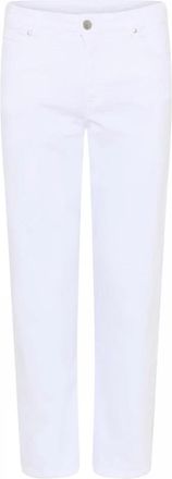 C.Ro Magic Fit Straight Leg Broek Wit - Dames - Slim Fit Jeans - Wit - S - Jeans