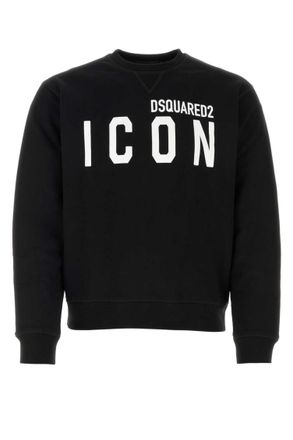 Dsquared2 Black Crew Neck Sweatshirt