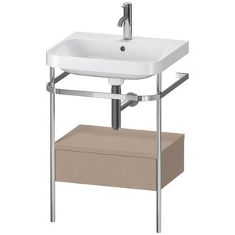 Duravit Set C-bonded Duravit Happy D.2 Plus Con Consola Met&aacute;lica Y Caj&oacute;n