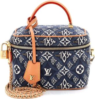 Louis Vuitton Vanity Handbag Limited Edition Since 1854 Monogram Jacquard PM satchel - Blu