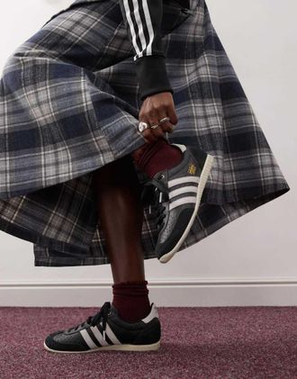 adidas Originals Japan low sneakers in black and white