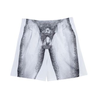 Moschino Statua Boxer - male - Moschino - Beachwear - White - XL - Swimwear