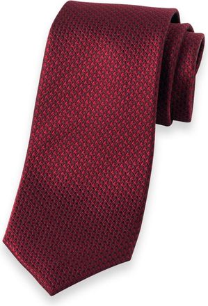 Paul Fredrick Houndstooth Woven Silk Tie