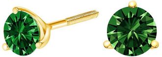 House of Brilliance Haus Of Brilliance 14K 1.00 Ct. Tw. Lab-Grown Diamond Stud Earrings