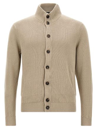 Zanone Beige Chioto cardigan