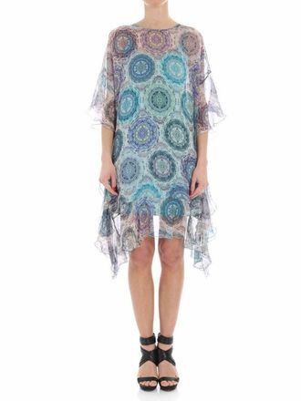 Fuzzi Multicolor geometric dress