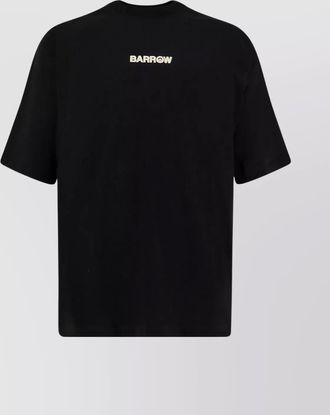 Barrow cotton logo print t-shirt