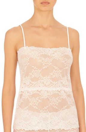 Natori Heavenly Lace Cami in White at Nordstrom, Size Xx-Large