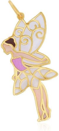 The Lovery Pink Enamel Fairy Charm