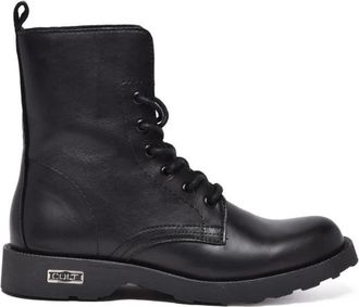 Cult Anfibio Veterlaarzen - Dames - Veterlaarzen - Zwart - 36 EU - Leer - Schoenen