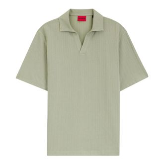 HUGO BOSS Heren, Tops, Groen, Maat: XL Katoen