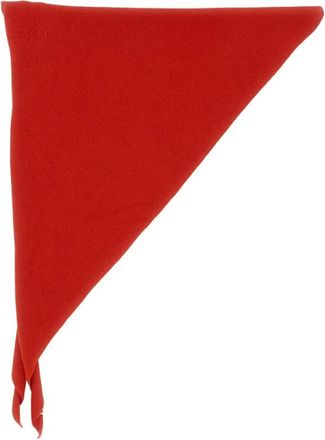 Extreme Cashmere Accessoires, Dames, Rood, ONE Size, Kasjmier, Driekantige Bandana Sjaal