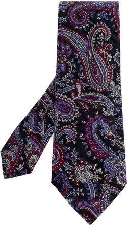 Etro Zijden Stropdas - Heren - Stropdassen - Veelkleurig - ONE Size - Accessoires