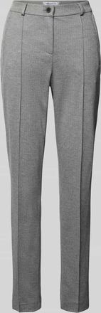 Raphaela by Brax Hose mit Längsnähten Modell LILLYTH NEW in Mittelgrau, Größe 38