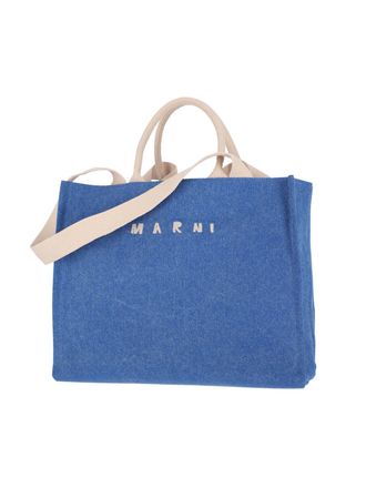 Marni Womens Bags Blue Body: Cotton