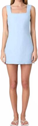 French Connection Womens Birdie Midi Dress In Cashmere Blue