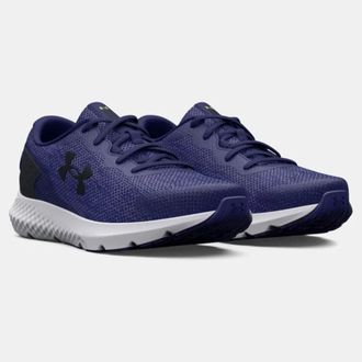 Under Armour Charged Rogue 3 Sneakers Mens Sonar Blue Running Shoes HTAT1545
