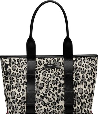 Lancel Sac Cabas L Zipp&eacute; Mistral Rollable - Dames - Shoppers - Veelkleurig - ONE Size - Leer - Tassen