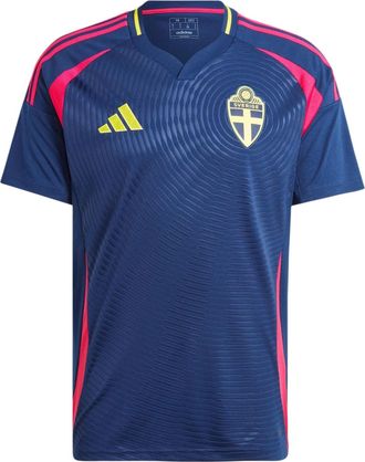 adidas Sweden 24 Away Soccer Asia Sizing Blue IN1099