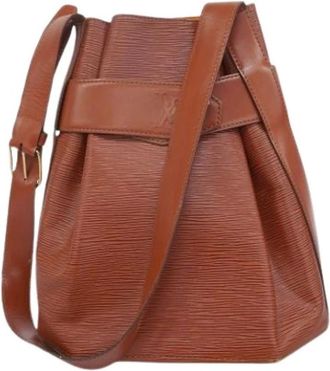 Louis Vuitton Pre-owned Bucket Bags, female, Brown, Size: ONE SIZE Pre-owned Bucket Bag