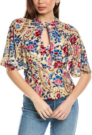 Isabel Marant Isabel Marant Etoile Mucio Silk-Blend Blouse
