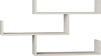 Decortie Estante De Pared, Estante De Almacenamiento Shelf Blanco