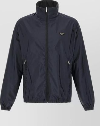 Prada re nylon reversible feather jacket