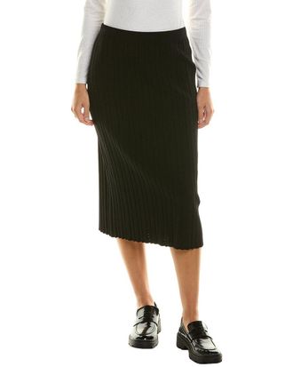 Proenza Schouler White Label Pointelle Rib Knit Midi Skirt