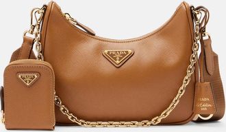 Prada Borsa a spalla Re-Edition 2005 Small in pelle