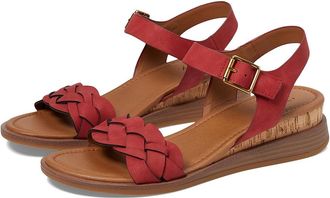 Söfft McKaila Womens Sandals Red : 9.5 M, Rubber/Synthetic